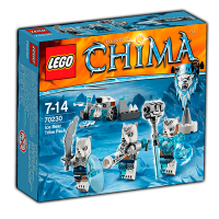 LEGO Chima "Лагерь Клана Ледяных Медведей"
